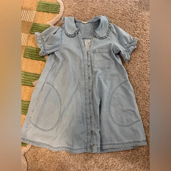 Anthropologie Pilcro Kieran Denim Dress - Picture 2 of 5